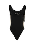 Body per bambina Palm Angels Kids con logo - Ninna Nanna