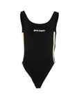 Body per bambina Palm Angels Kids con logo - Ninna Nanna