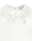 Body per neonata Monnalisa con strass - Ninna Nanna