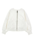 Bomber per bambina Monnalisa con strass - Ninna Nanna