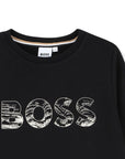 Boss Kids felpa con logo - Ninna Nanna