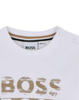 Boss Kids t-shirt con stampa - Ninna Nanna