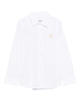 Burberry Kids camicia con ricamo - Ninna Nanna