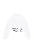 Camicia per bambina Karl Lagerfeld Kids con logo - Ninna Nanna