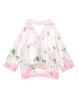 Camicia per bambina Monnalisa floreale - Ninna Nanna