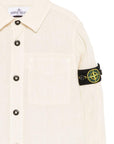 Camicia per bambino Stone Island Junior in lino - Ninna Nanna