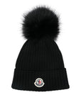 Cappello per bambina Moncler Enfant con pom pon - Ninna Nanna