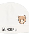 Cappello per neonato Moschino Kids con logo - Ninna Nanna