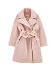 Cappotto per bambina Monnalisa con cintura - Ninna Nanna