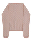 Cardigan per bambina Gucci Kids in jacquard GG - Ninna Nanna
