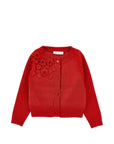 Cardigan per bambina Monnalisa con fiori - Ninna Nanna