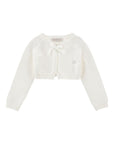 Cardigan per neonata Monnalisa con fiocco - Ninna Nanna