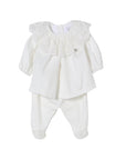 Completo per neonata Marlù Couture due pezzi - Ninna Nanna