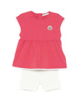 Completo per neonata Moncler Enfant due pezzi - Ninna Nanna