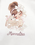 Completo per neonata Monnalisa due pezzi - Ninna Nanna
