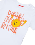 Completo per neonato Diesel Kids con stampa - Ninna Nanna