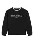 Dolce & Gabbana Kids felpa con logo - Ninna Nanna