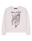 Felpa per bambina Karl Lagerfeld Kids con stampa - Ninna Nanna