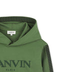 Felpa per bambina Lanvin Enfant con cappuccio - Ninna Nanna