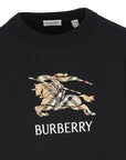 Felpa per bambino Burberry Kids con logo - Ninna Nanna