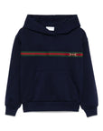 Felpa per bambino Gucci Kids con Web - Ninna Nanna