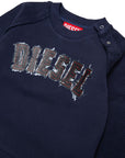 Felpa per neonato Diesel Kids con stampa - Ninna Nanna
