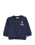 Felpa per neonato Moschino Kids con teddy - Ninna Nanna