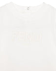 Fendi Kids t-shirt con logo - Ninna Nanna