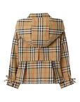 Giacca per bambina Burberry Kids in check - Ninna Nanna