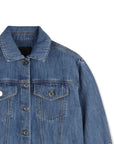 Giacca per bambina Givenchy Kids in jeans - Ninna Nanna
