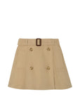 Gonna per bambina Burberry Kids con cintura - Ninna Nanna