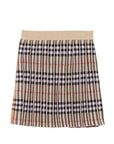 Gonna per bambina Burberry Kids in check - Ninna Nanna