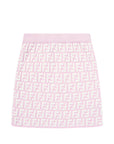Gonna per bambina Fendi Kids monogram - Ninna Nanna