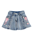 Gonna per bambina Monnalisa di jeans - Ninna Nanna