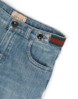 Gucci Kids jeans dritti - Ninna Nanna