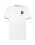 T-shirt per bambino Stone Island Junior con logo L1S162100001S0018 V1001 STONE ISLAND JUNIOR