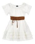 Abito per bambina Monnalisa Frou Frou 41G9097105 0001 MONNALISA