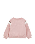 Felpa per bambina Monnalisa con stampa 19H600NP8006 094F MONNALISA