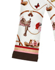 Pantaloni per bambina Monnalisa con stampa 19H4018005 029F MONNALISA