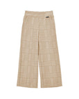 Pantaloni per bambina Monnalisa pied de poule 17H4068217 0203 MONNALISA