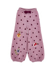 Pantaloni per bambina Monnalisa in maglia 19H4078061 0063 MONNALISA