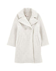 Cappotto per bambina Monnalisa con cintura 17H1118036 0001 MONNALISA