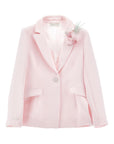 Blazer per bambina Monnalisa con fiore 71G1037303 0091 MONNALISA