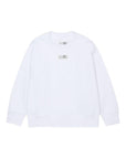 Felpa per bambino Maison Margiela Kids con stampa M61011MM04H M6100 MAISON MARGELA KIDS