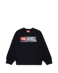 Felpa per bambino Diesel Kids con logo J02973KYAVF K900 DIESEL KIDS
