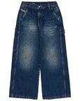 Jeans per bambina Diesel Kids larghi - Ninna Nanna