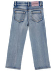 Jeans per bambina Monnalisa con ricamo - Ninna Nanna