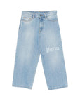 Jeans per bambino Palm Angels Kids con logo - Ninna Nanna