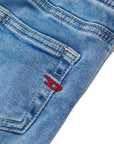 Jeans per neonato Diesel Kids con coulisse - Ninna Nanna