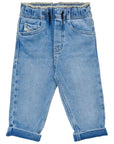 Jeans per neonato Diesel Kids con coulisse - Ninna Nanna